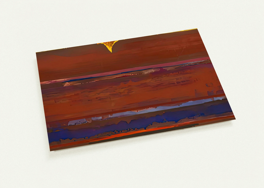 Desert Pulse, 1991- By Helen Frankenthaler Pack of 10 Post Cards | Helen Frankenthaler Post Cards | A6 (10.5 x 14.8 cm) - 4.1 x 5.8 inches