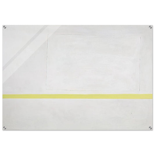 White Sun-Box - 1966 - Theodoros Stamos Acrylic Print - 70x100 cm / 28x40″ inches