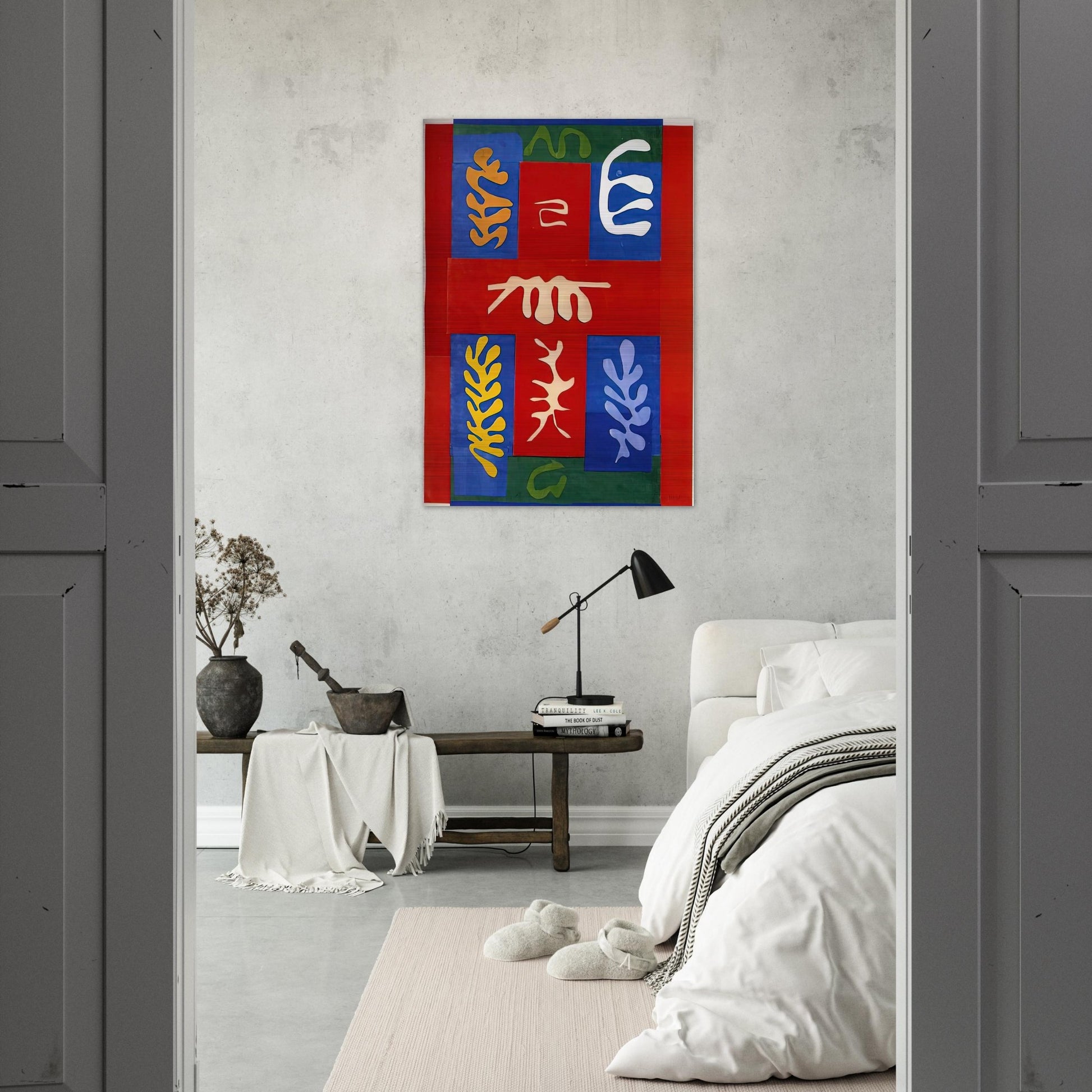 CUT OUTS 4 - Henri Matisse Brushed Aluminum Print - 70x100 cm / 28x40 inches | Henri Matisse Aluminum Print | Henri Matisse Prints