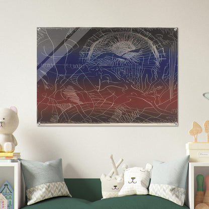 UNTITLED ABSTRACT - Man Ray Acrylic Print - 70x100 cm / 28x40″ inches | Man Ray Wall Art | Man Ray Prints