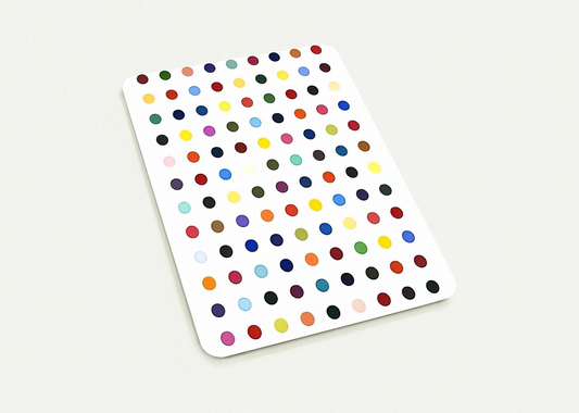FLUMEQUINE By Damien Hirst Pack of 10 Post Cards | Damien Hirst Post Cards | A6 (10.5 x 14.8 cm) - 4.1 x 5.8 inches