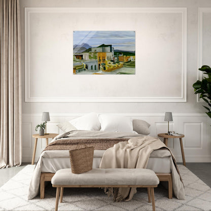 El Palacio - Edward Hopper Acrylic Print - 70x100 cm / 28x40″ inches