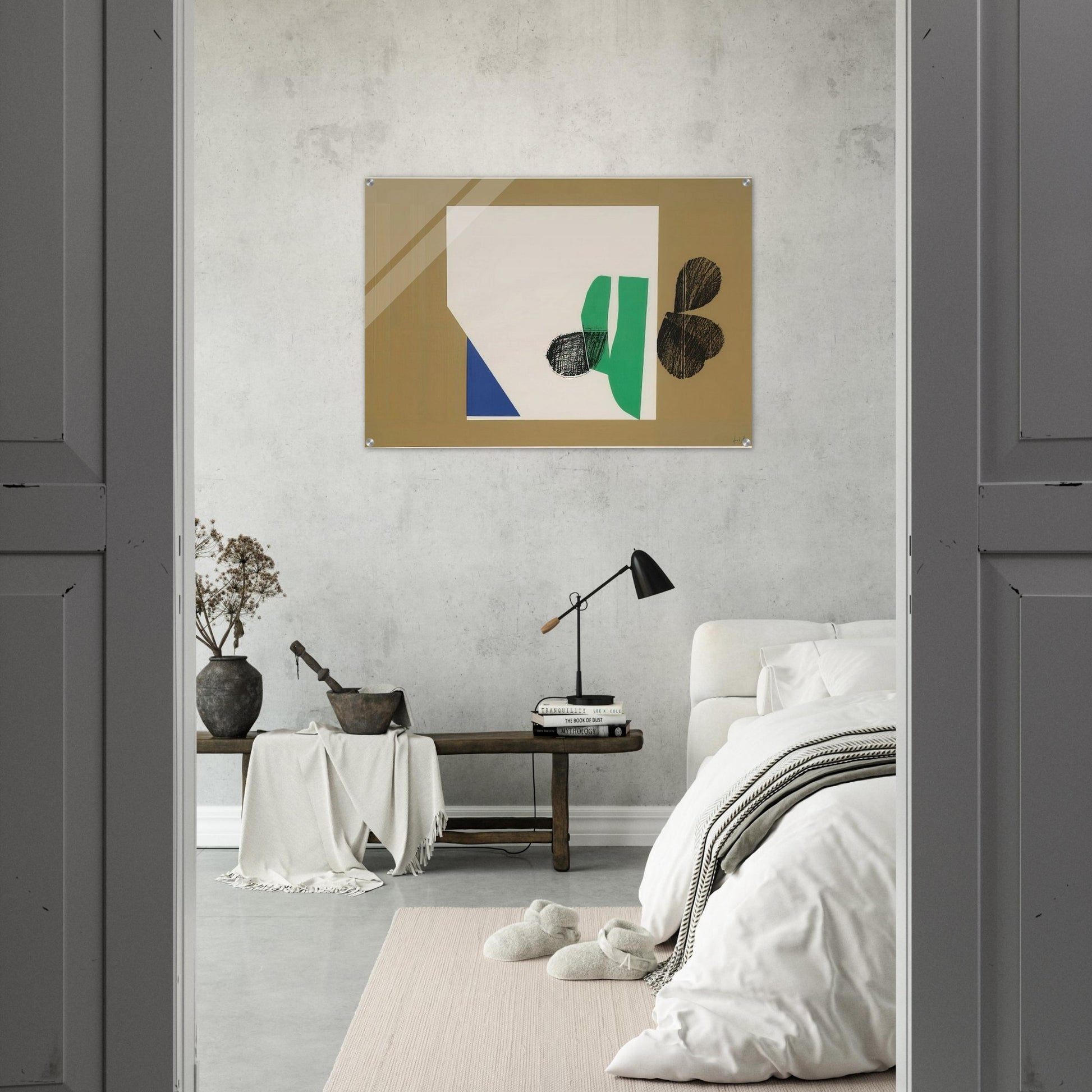 Enter Laughing - 1964 - Howard Hodgkin Acrylic Print - 70x100 cm / 28x40″ inches