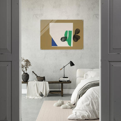 Enter Laughing - 1964 - Howard Hodgkin Acrylic Print - 70x100 cm / 28x40″ inches