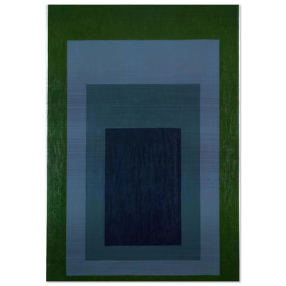 HOMAGE TO THE SQUARE 1966 - Josef Albers Brushed Aluminum Print - 70x100 cm / 28x40 inches | Josef Albers Aluminum Print | Josef Albers Prints