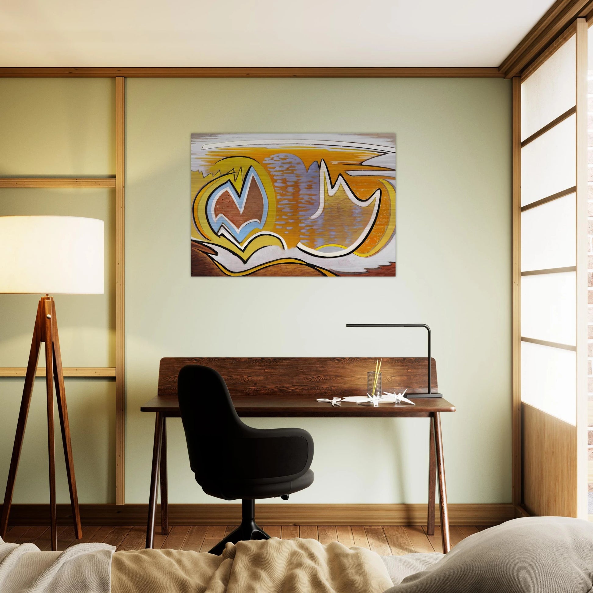 Abstract - Abstract Art - Lawren Harris Brushed Aluminum Print - 70x100 cm / 28x40 inches | Lawren Harris Aluminum Print | Lawren Harris Prints