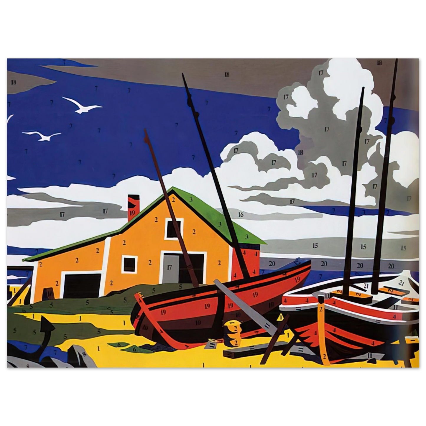 Andy Warhol - Do It Yourself  Seascape  Fine Art Poster