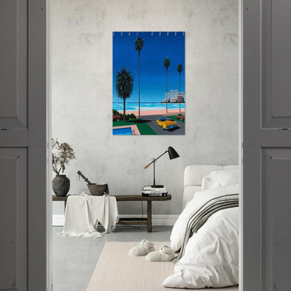 Bronze - East Shore - Hiroshi Nagai Brushed Aluminum Print - 70x100 cm / 28x40 inches | Hiroshi Nagai Aluminum Print | Hiroshi Nagai Prints