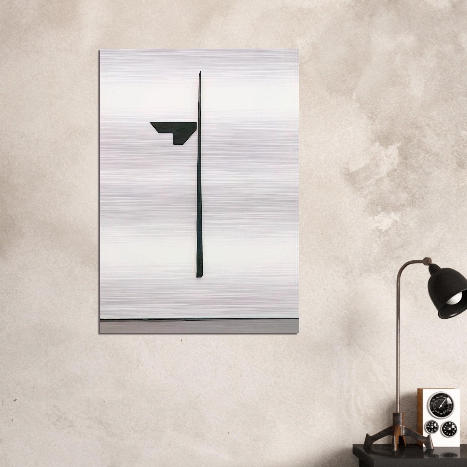 BUTTERFLY II 1969 - BLINKY PALERMO Brushed Aluminum Print - 70x100 cm / 28x40 inches | BLINKY PALERMO Aluminum Print | BLINKY PALERMO Prints