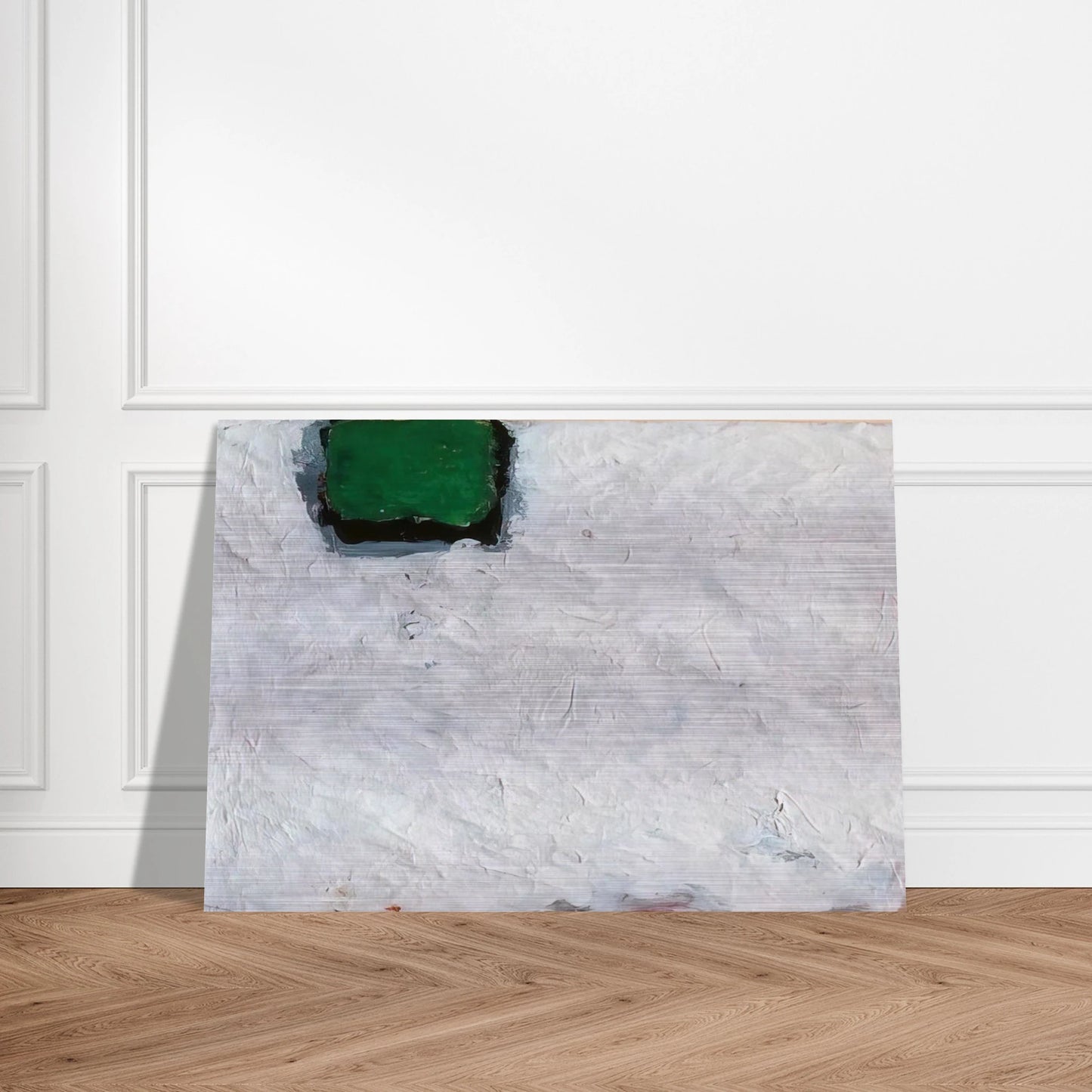 Untitled - 1959 - Robert Ryman Brushed Aluminum Print - 70x100 cm / 28x40 inches | Robert Ryman Aluminum Print | Robert Ryman Prints
