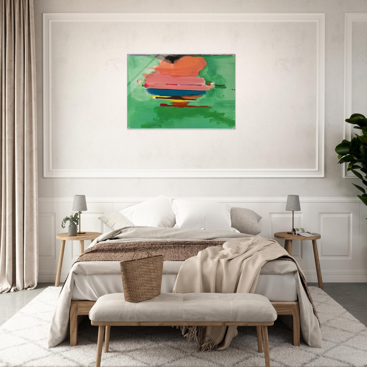 Untitled, 1973- - Helen Frankenthaler Acrylic Print - 70x100 cm / 28x40″ inches | Helen Frankenthaler Wall Art | Helen Frankenthaler Prints