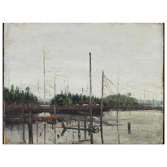 Tom Thomson - DROWNED LAND 1912  75x100 cm / 30x40inches Fine Art Poster