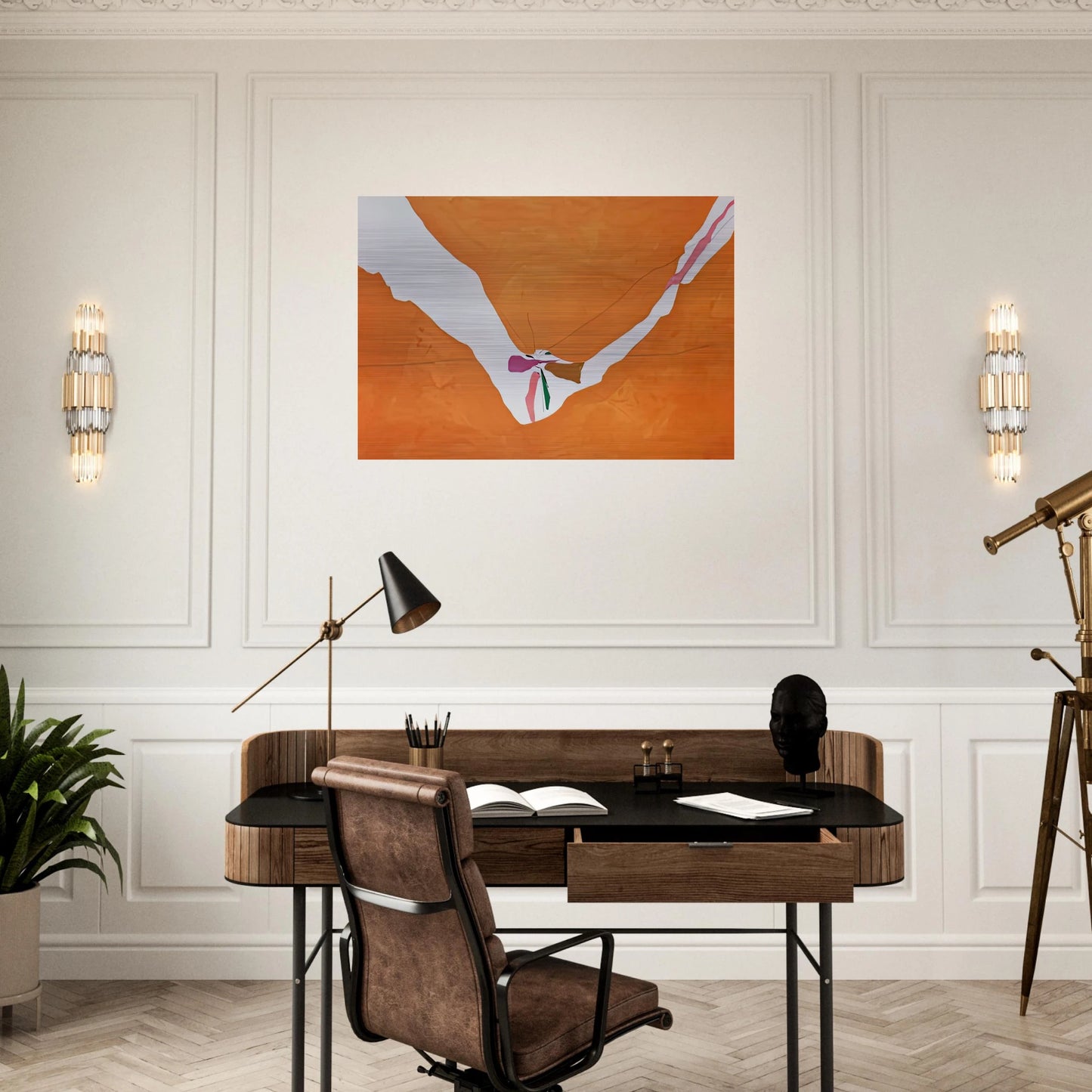 Chairman of the Board, 1971- - Helen Frankenthaler Brushed Aluminum Print - 70x100 cm / 28x40 inches | Helen Frankenthaler Aluminum Print | Helen Frankenthaler Prints