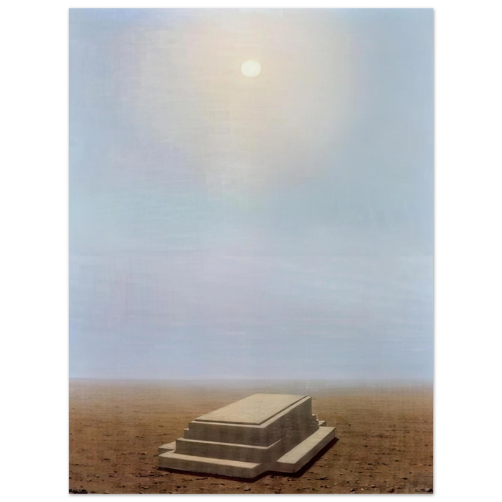 Rene Magritte - THE BEYOND 1938  75x100 cm / 30x40inches Fine Art Poster
