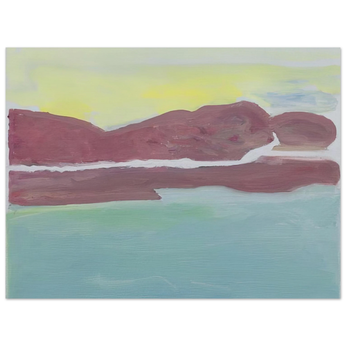 Raoul De Keyser - Untitled - 2005  75x100 cm / 30x40inches Fine Art Poster