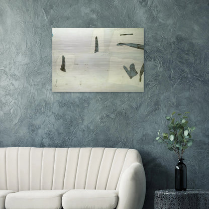 ABSTRACT COMPOSITION - Salvador Dali Brushed Aluminum Print - 70x100 cm / 28x40 inches | Salvador Dali Aluminum Print | Salvador Dali Prints