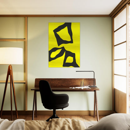 Hasard - Jean Arp Brushed Aluminum Print - 70x100 cm / 28x40 inches | Jean Arp Aluminum Print | Jean Arp Prints