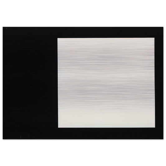 Rectangle from the series Line Form Color - Ellsworth Kelly Brushed Aluminum Print - 70x100 cm / 28x40 inches | Ellsworth Kelly Aluminum Print | Ellsworth Kelly Prints