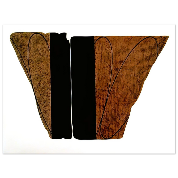 Robert Mangold - FRAGMENT VIII 2001  75x100 cm / 30x40inches Fine Art Poster