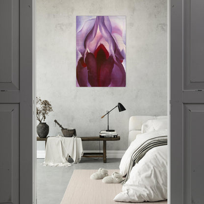 Flower of Life II - Georgia O'Keeffe Brushed Aluminum Print - 70x100 cm / 28x40 inches | Georgia O'Keeffe Aluminum Print | Georgia O'Keeffe Prints
