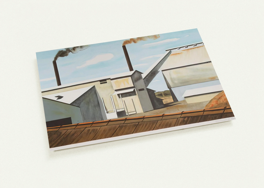 Factory - 1980 By Clarence Holbrook Carter Pack of 10 Post Cards | Clarence Holbrook Carter Post Cards | A6 (10.5 x 14.8 cm) - 4.1 x 5.8 inches