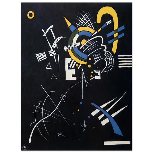 Wassily Kandinsky - SMALL WORLDS VII 1922  75x100 cm / 30x40inches Fine Art Poster