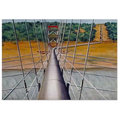 Pipeline - 1955 - Clarence Holbrook Carter Brushed Aluminum Print - 70x100 cm / 28x40 inches | Clarence Holbrook Carter Aluminum Print | Clarence Holbrook Carter Prints