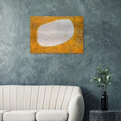 Homage to Dubuffet I - 1952 - Gene Davis Brushed Aluminum Print - 70x100 cm / 28x40 inches | Gene Davis Aluminum Print | Gene Davis Prints