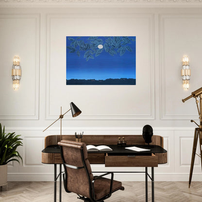 THE BLANK PAGE 1967 - Rene Magritte Brushed Aluminum Print - 70x100 cm / 28x40 inches | Rene Magritte Aluminum Print | Rene Magritte Prints