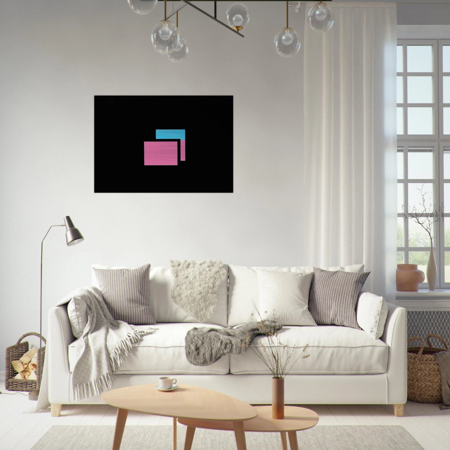 Neoconcret Ballet #II - 1959 - Lygia Pape Brushed Aluminum Print - 70x100 cm / 28x40 inches | Lygia Pape Aluminum Print | Lygia Pape Prints