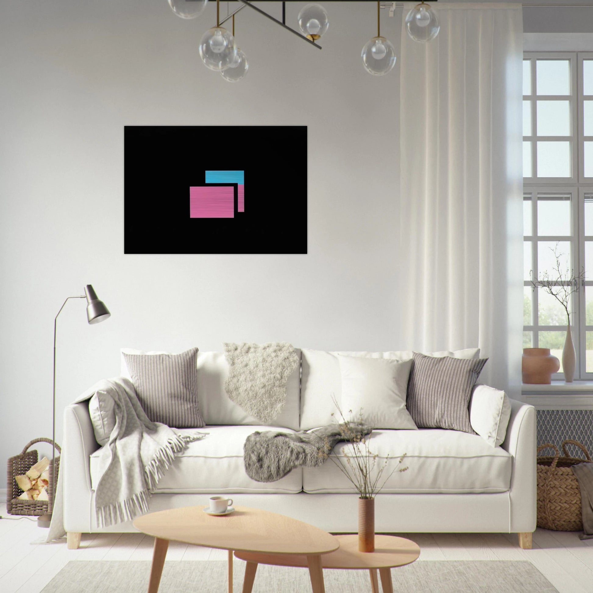 Neoconcret Ballet #II - 1959 - Lygia Pape Brushed Aluminum Print - 70x100 cm / 28x40 inches | Lygia Pape Aluminum Print | Lygia Pape Prints