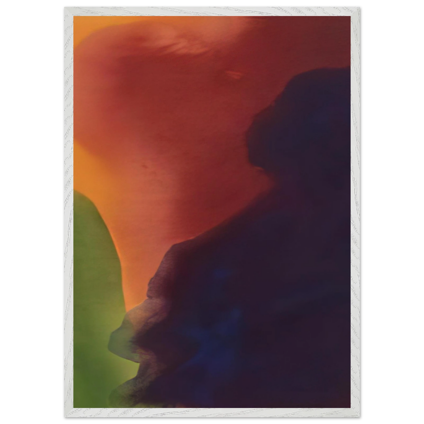 Helen Frankenthaler - Blue Atmosphere III - 1963 Wall art - A1 (59.4 x 84.1  cm) - Fine Art Poster-canvas - -