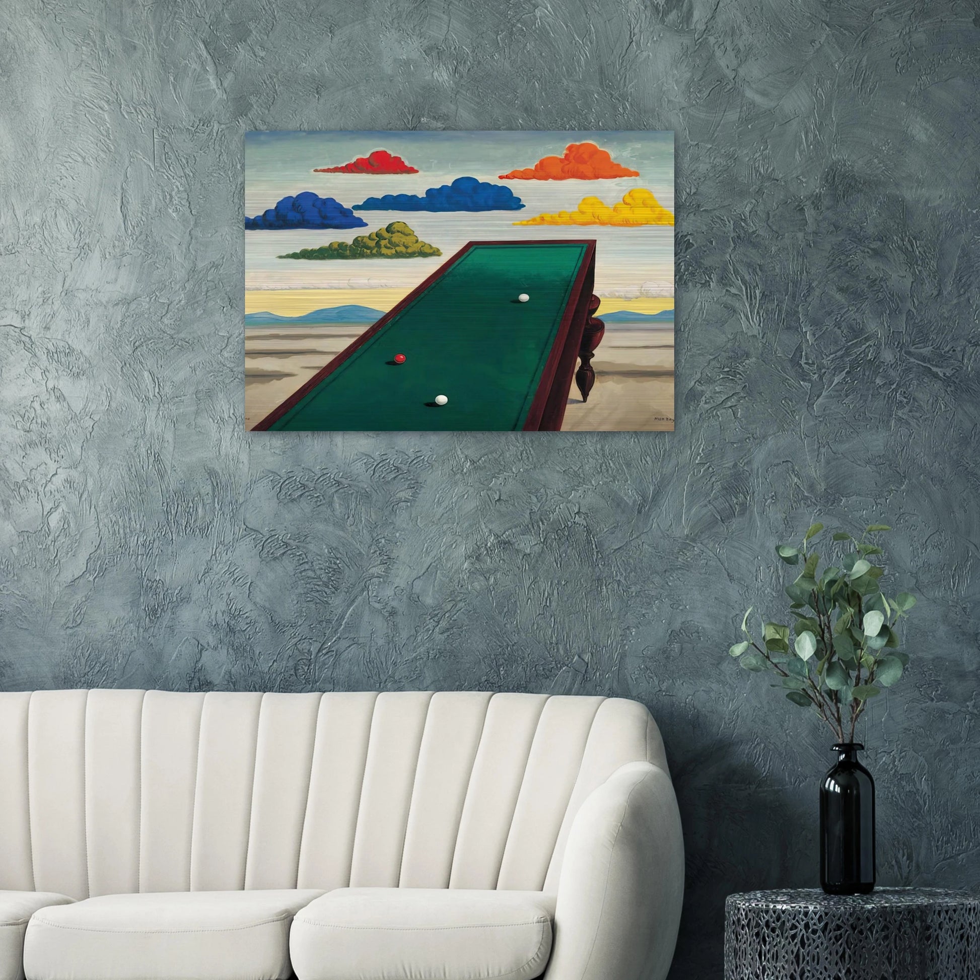 LA FORTUNE - Man Ray Brushed Aluminum Print - 70x100 cm / 28x40 inches | Man Ray Aluminum Print | Man Ray Prints