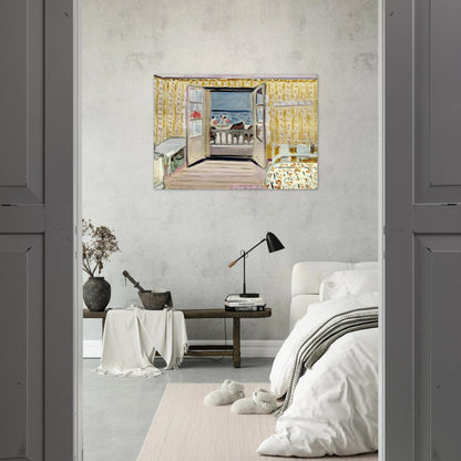 INTERIOR JULY 14TH ETRETAT 1920 - Henri Matisse Brushed Aluminum Print - 70x100 cm / 28x40 inches | Henri Matisse Aluminum Print | Henri Matisse Prints