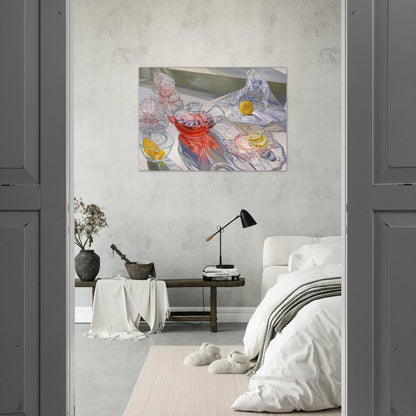 HERB TEA 1995 - Janet Fish Brushed Aluminum Print - 70x100 cm / 28x40 inches | Janet Fish Aluminum Print | Janet Fish Prints