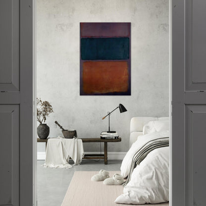 Untitled - 1963 - Mark Rothko Brushed Aluminum Print - 70x100 cm / 28x40 inches | Mark Rothko Aluminum Print | Mark Rothko Prints