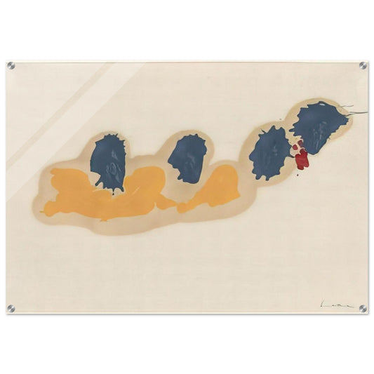 April IV - 1960 - Helen Frankenthaler Acrylic Print - 70x100 cm / 28x40″ inches | Helen Frankenthaler Wall Art | Helen Frankenthaler Prints