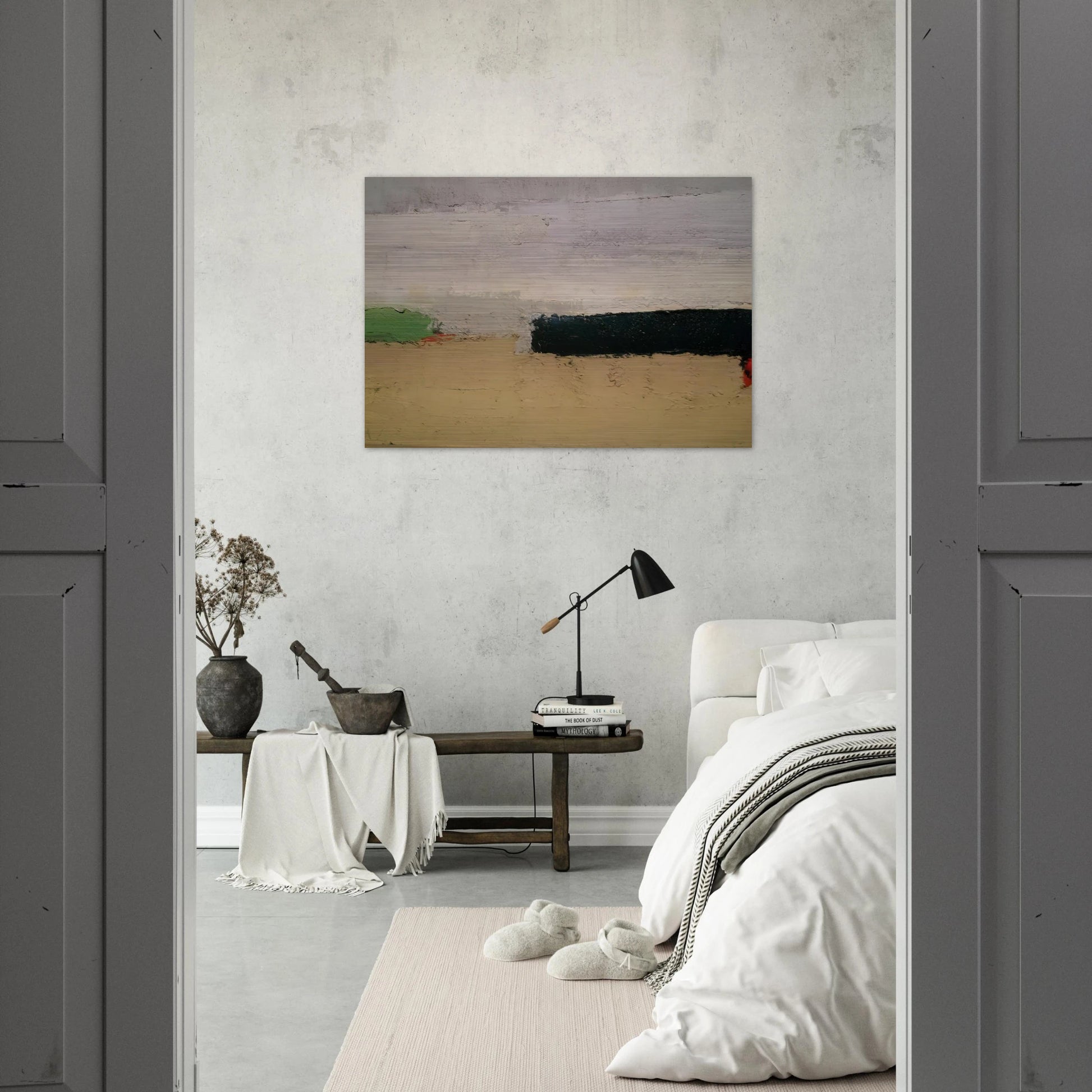Paysage - 1952 - Nicolas de Stael Brushed Aluminum Print - 70x100 cm / 28x40 inches | Nicolas de Stael Aluminum Print | Nicolas de Stael Prints