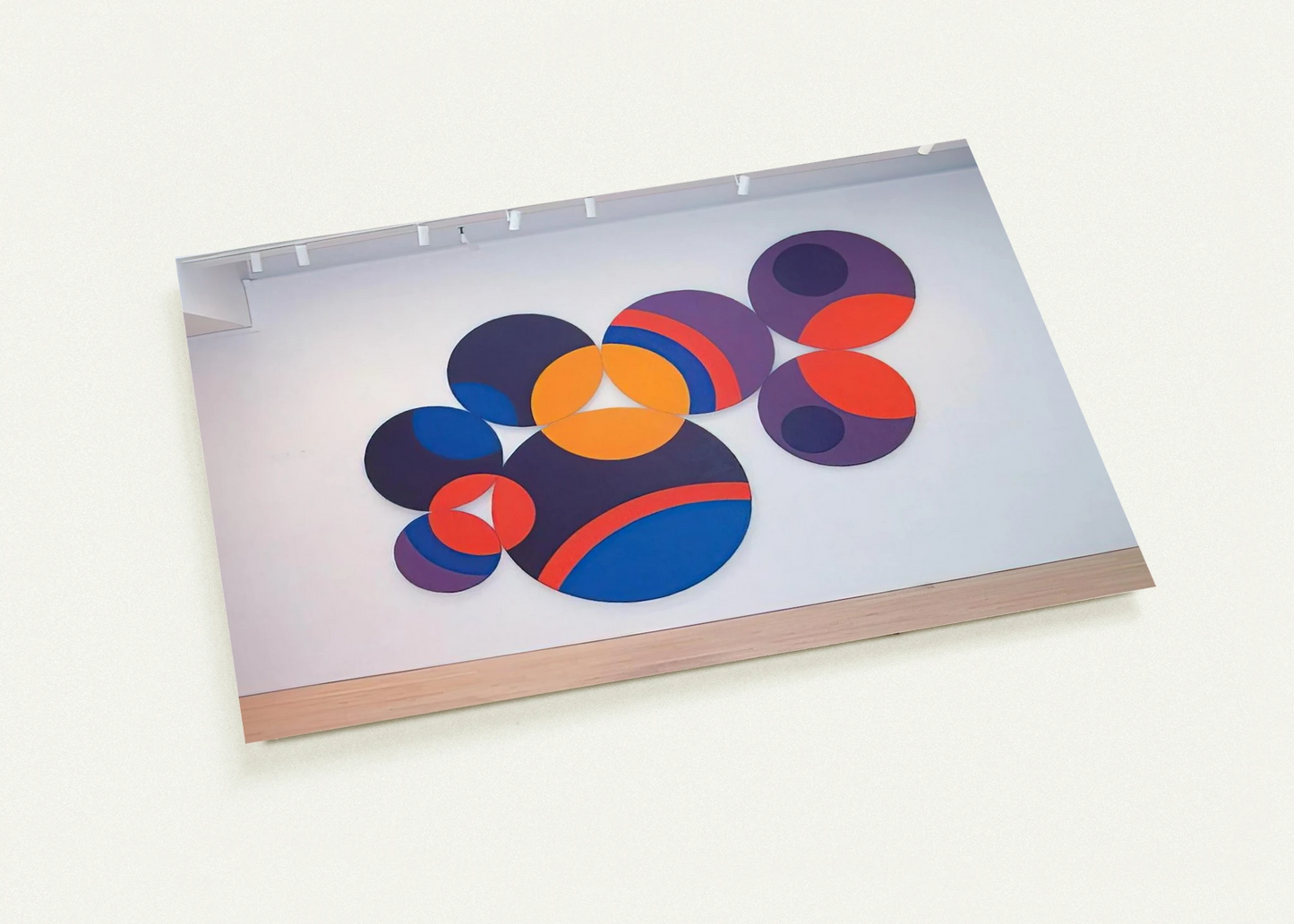 Constellation Twelve Circles - 1969 By Leon Polk Smith Pack of 10 Post Cards | Leon Polk Smith Post Cards | A6 (10.5 x 14.8 cm) - 4.1 x 5.8 inches