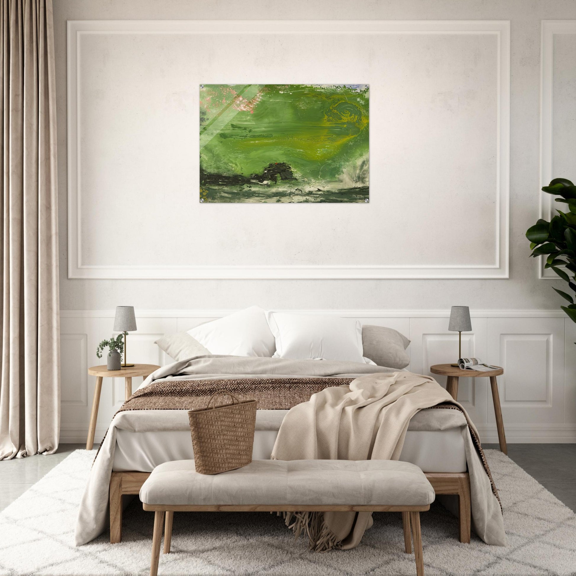 Overture, 1992- - Helen Frankenthaler Acrylic Print - 70x100 cm / 28x40″ inches