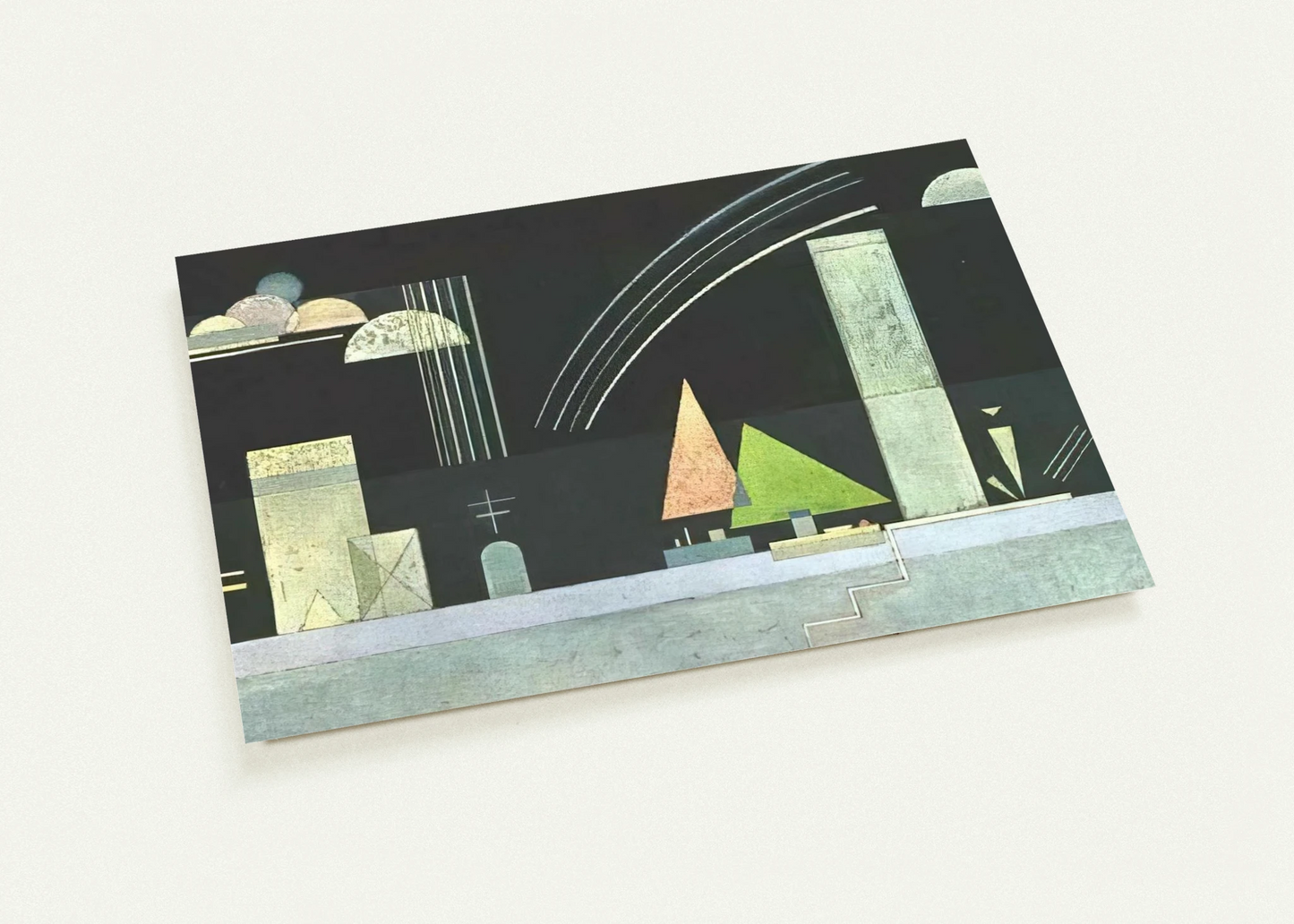 AT REST By Wassily Kandinsky Pack of 10 Post Cards | Wassily Kandinsky Post Cards | A6 (10.5 x 14.8 cm) - 4.1 x 5.8 inches