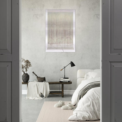 ESCRITURA ROSA PANTA - Jesus Rafael Soto Brushed Aluminum Print - 70x100 cm / 28x40 inches | Jesus Rafael Soto Aluminum Print | Jesus Rafael Soto Prints