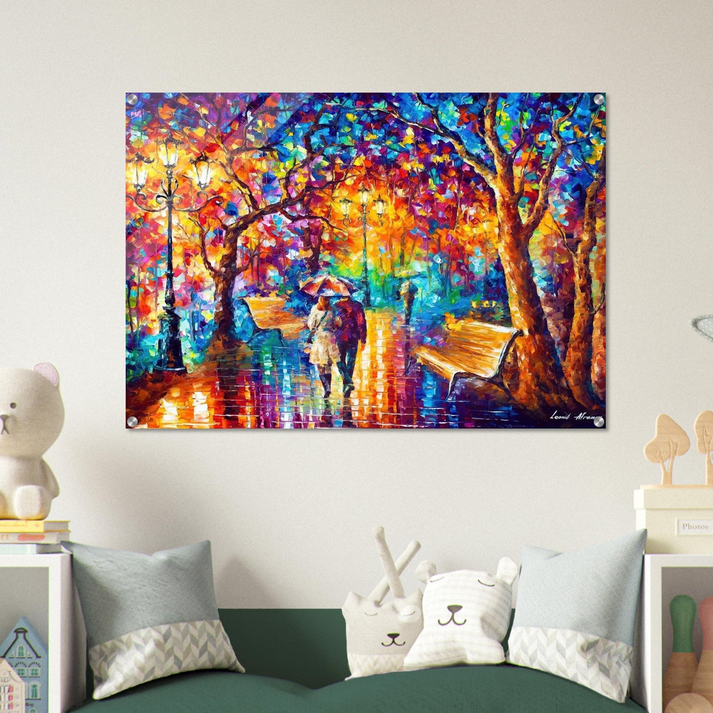 Leonid Afremov - Leonid Afremov Acrylic Print - 70x100 cm / 28x40″ inches