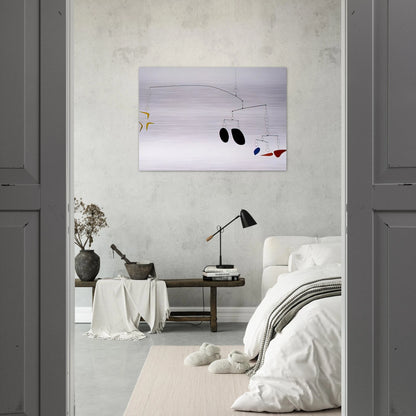 BOOMERANGS 1941 - Alexander Calder Brushed Aluminum Print - 70x100 cm / 28x40 inches | Alexander Calder Aluminum Print | Alexander Calder Prints