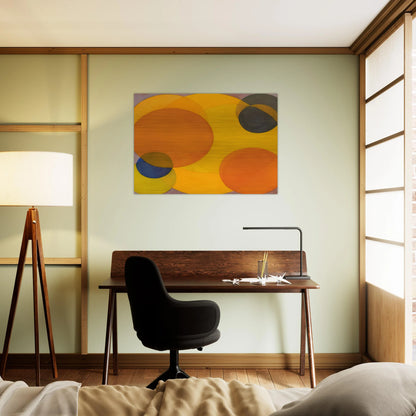 Morre XXII - Al Held Brushed Aluminum Print - 70x100 cm / 28x40 inches | Al Held Aluminum Print | Al Held Prints