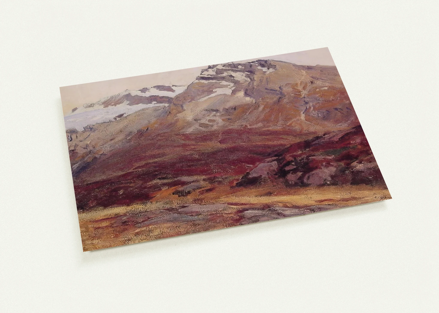 Coming Down from Mont Blanc By John Singer Sargent Pack of 10 Post Cards | John Singer Sargent Post Cards | A6 (10.5 x 14.8 cm) - 4.1 x 5.8 inches