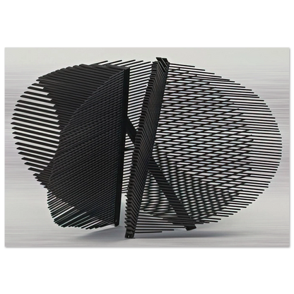 Esfera - 1959 - Gego Brushed Aluminum Print - 70x100 cm / 28x40 inches | Gego Aluminum Print | Gego Prints