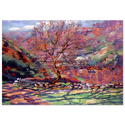 Crozant, solitude - 1915 - Armand Guillaumin Brushed Aluminum Print - 70x100 cm / 28x40 inches | Armand Guillaumin Aluminum Print | Armand Guillaumin Prints