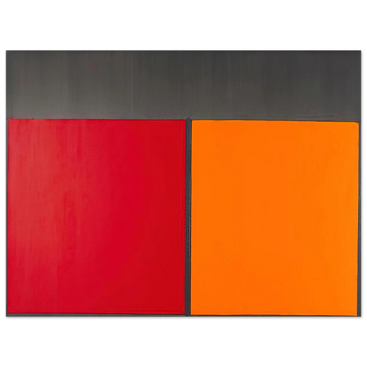 John Hoyland - 15.10.67 - 1967  75x100 cm / 30x40inches Fine Art Poster