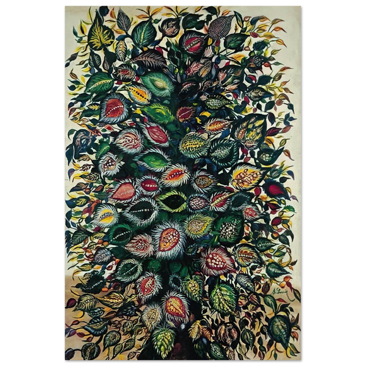 Feuilles - 1929 - Seraphine Louis Art Prints - 100x150 cm / 40x60″ inches | Seraphine Louis Poster | Seraphine Louis Prints